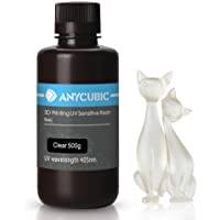 Anycubic LCD SLA UV 405nm Rapid Resin para impresora 3D Photon- 500ml- claro- 1